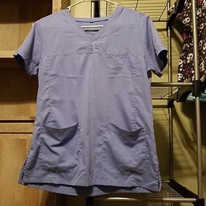 Grey's Anatomy Medium Blue Scrub Top